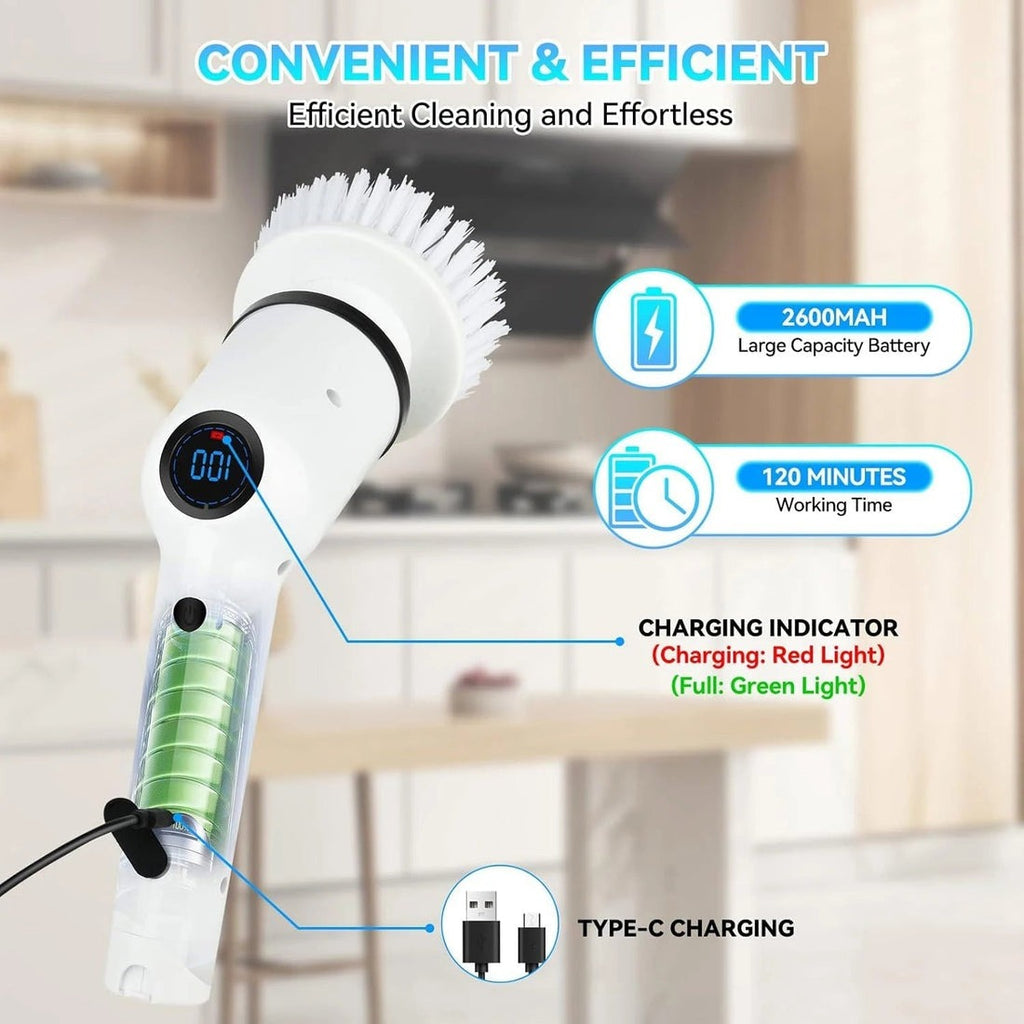 Spinova™ 9 in 1 Heavy Duty Scrubber
